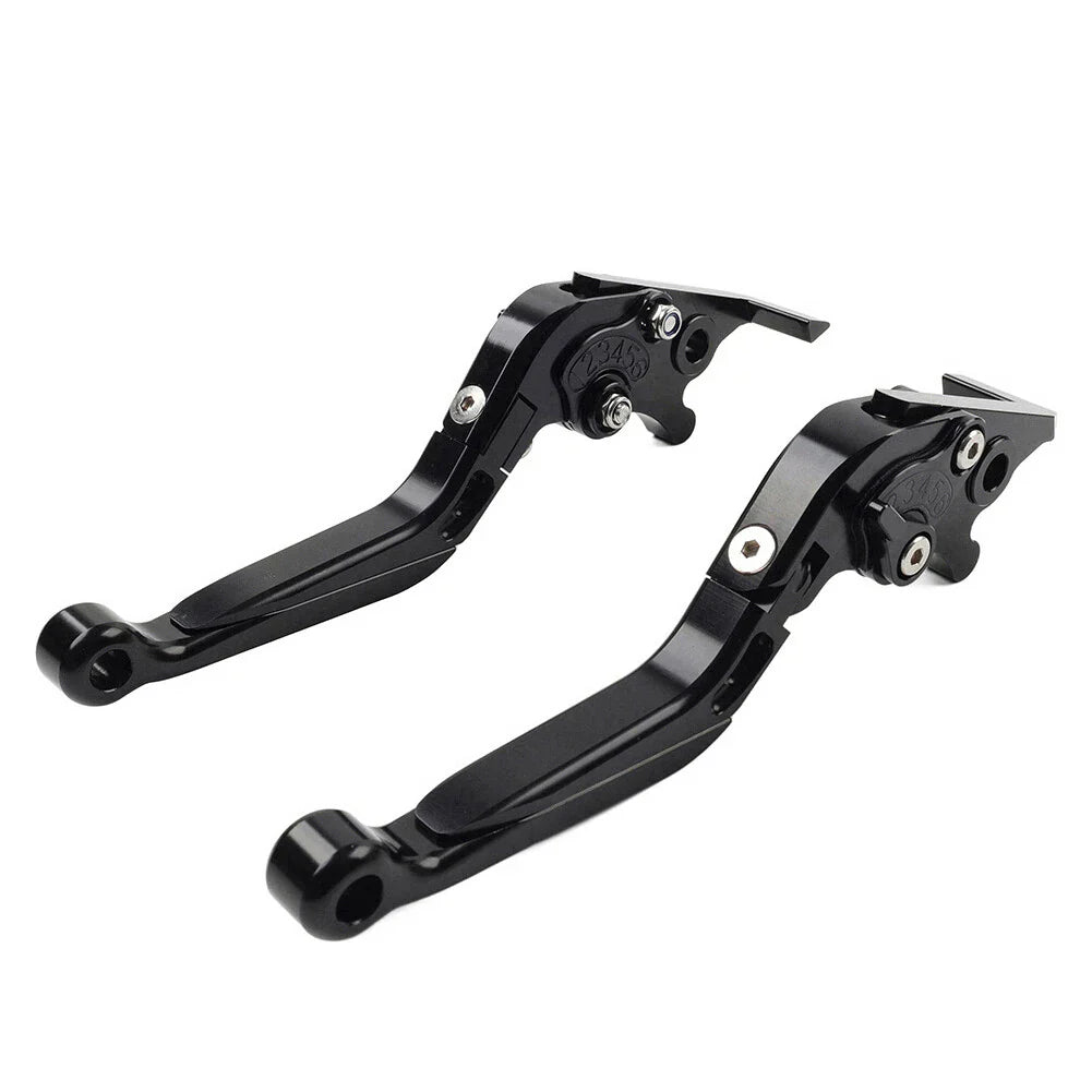 CNC Extendable Brake Clutch Levers for BMW G310R G310GS (2017-2021) Black