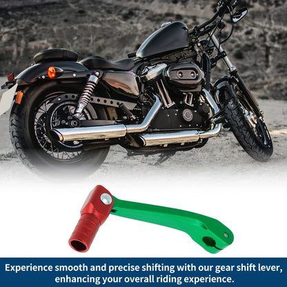 Folding Motorcycle Gear Shifter Lever for Honda CRF150F (2003-2017) Green Red