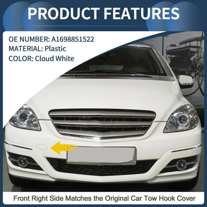 Front Bumper Tow Hook Cover for Mercedes-Benz B-Class (2005-2011)