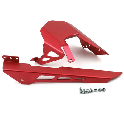 Aluminum Billet Chain Guard Cover Red for YAMAHA MT-07 (2014-2016)