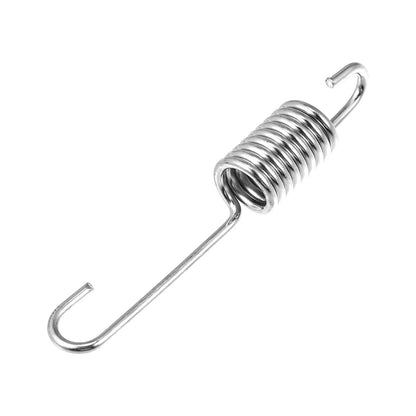 4 x 8.5cm Silver Tone Motorcycle Brake Pedal Return Springs for Honda