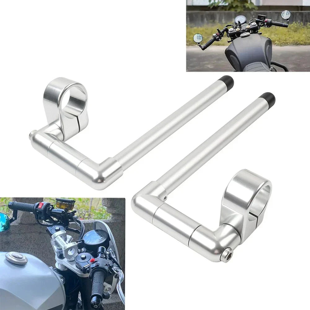 41MM 7/8" Cafe Racer Clip-On Handlebar for Universal Motorcycles