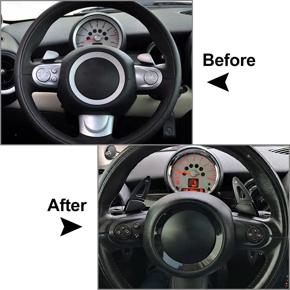 Steering Wheel Paddle Shifter for Mini Cooper R55 R56 R57 R58 R59 R60 (2007-2015)