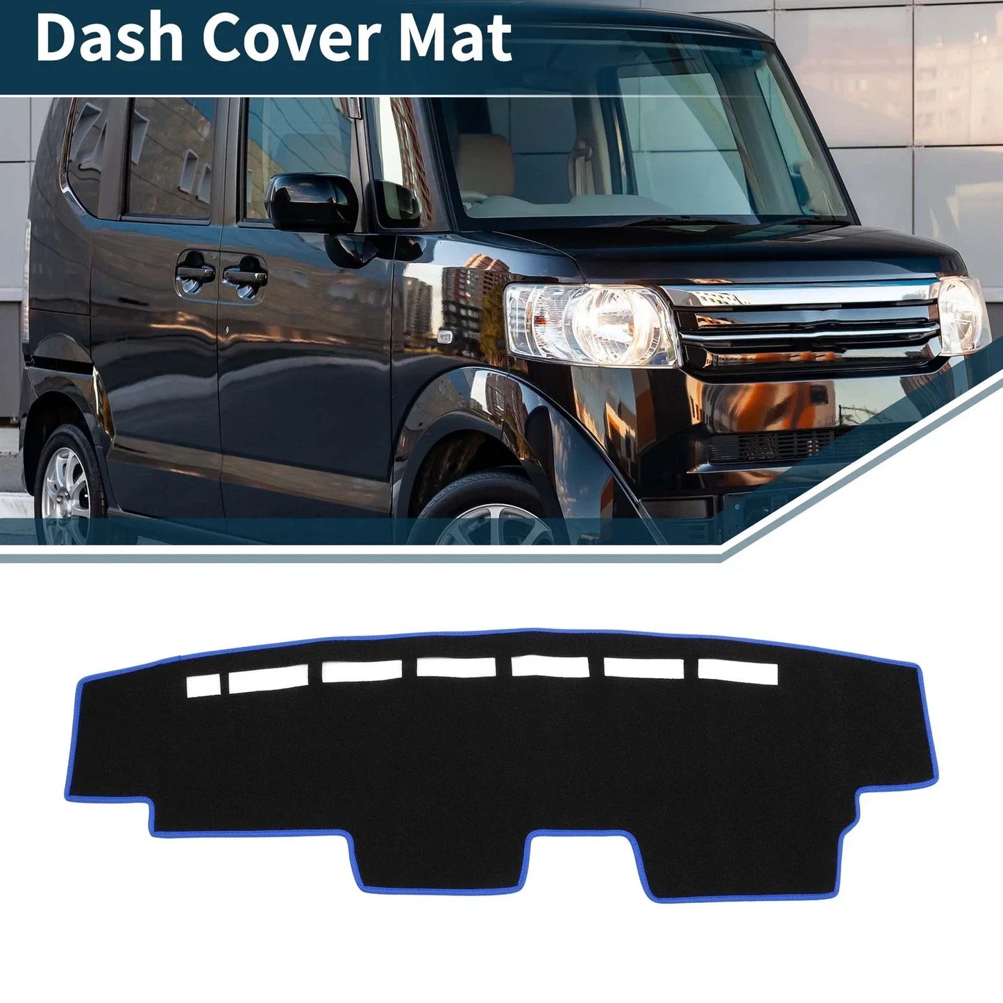 Dashboard Cover Mat for Honda N-VAN JJ1 JJ2 Sun Protector Pad (2018-2023)