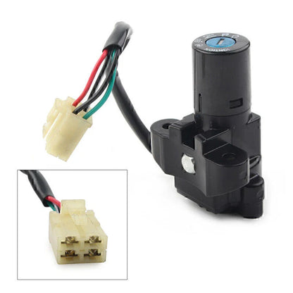 Ignition Switch Lock Key Set for Suzuki GSXR750, DR650, GSX (1985-1996)