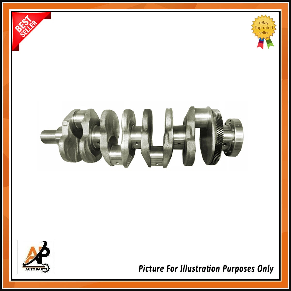 Crankshaft Replacement with Balance Shaft Gear for Hyundai Kia D4HB (2000–2009)