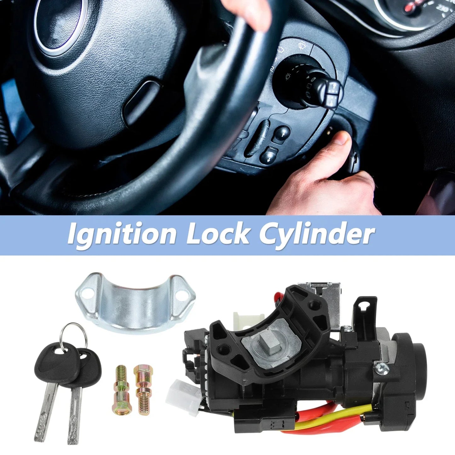 Ignition Lock Cylinder Assembly for Hyundai Sonata (2015-2019)