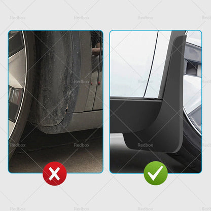 4 x Front Rear Mud Flaps Splash Guards for Tesla Model Y (2020-2023)