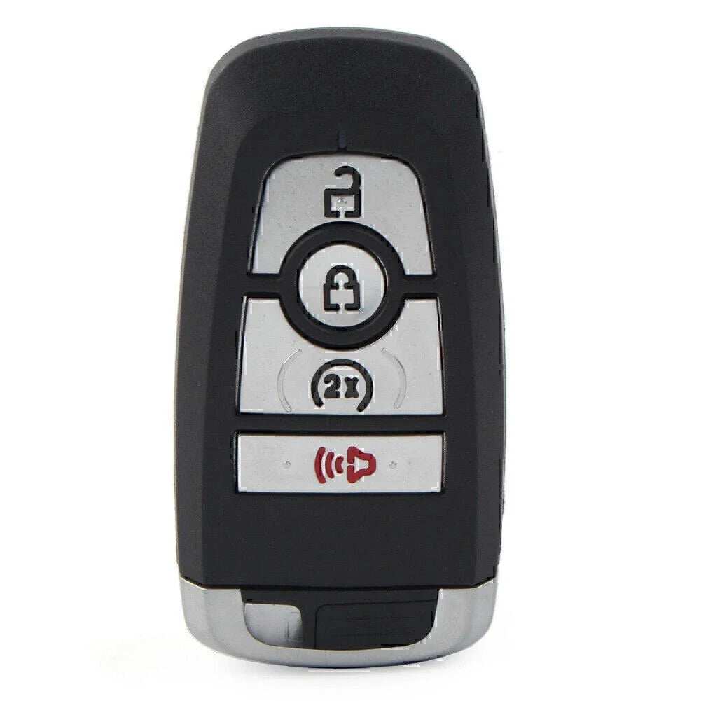 Replacement Remote Key Shell Fob 4 Button for Ford Edge (2017-2020)