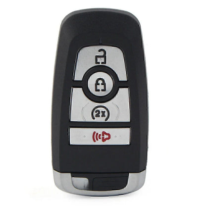 Replacement Remote Key Shell Fob 4 Button for Ford Edge (2017-2020)