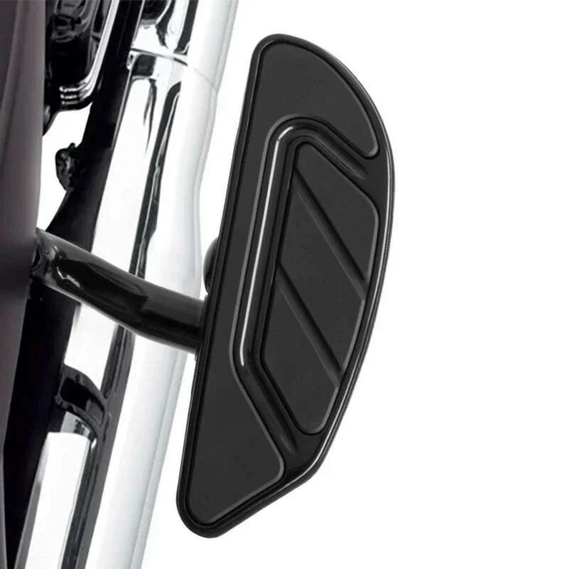 Black Driver & Passenger Footboards for Harley Touring (1986-2024)