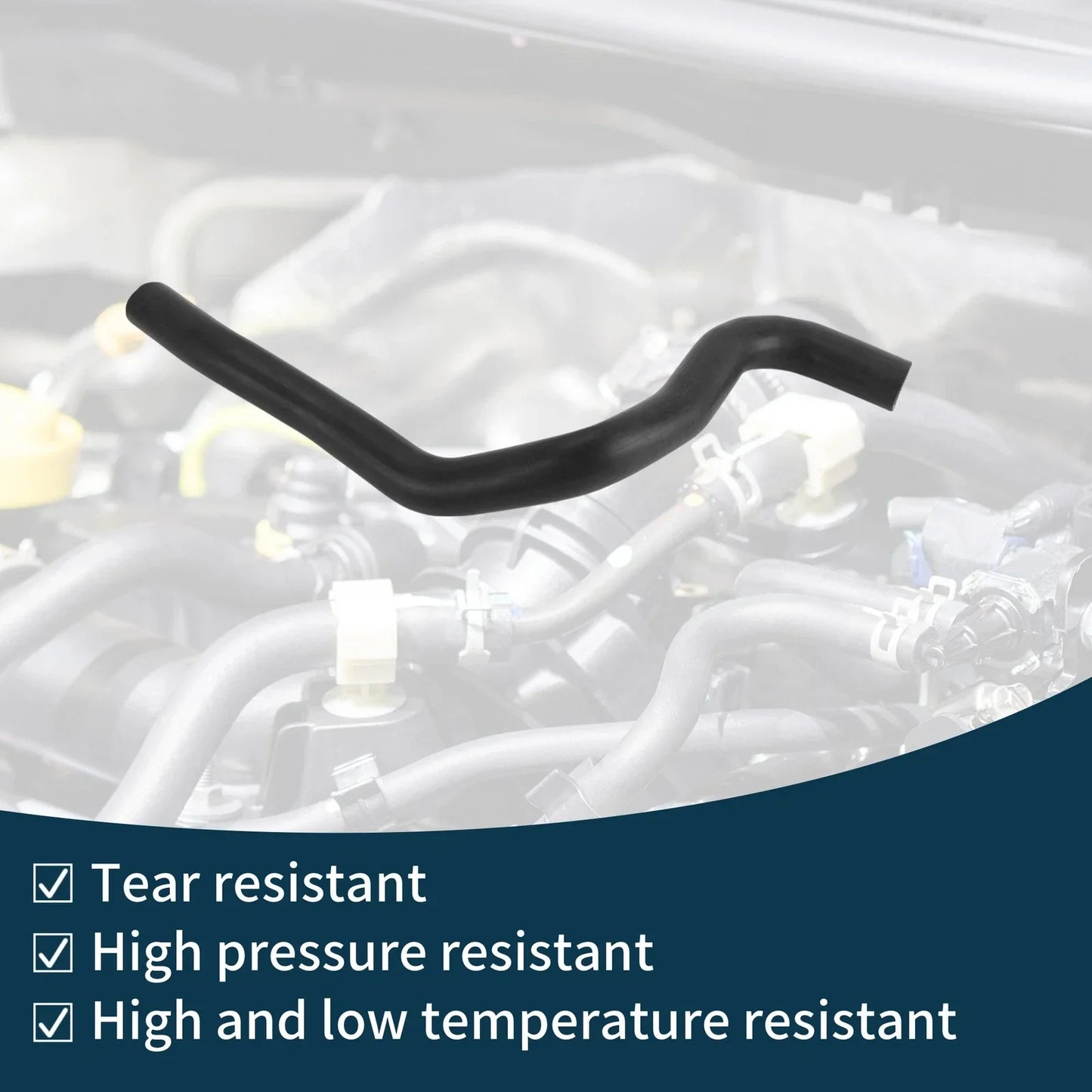 Radiator Hose for Hyundai Santa Fe 2015 Rubber (2015)