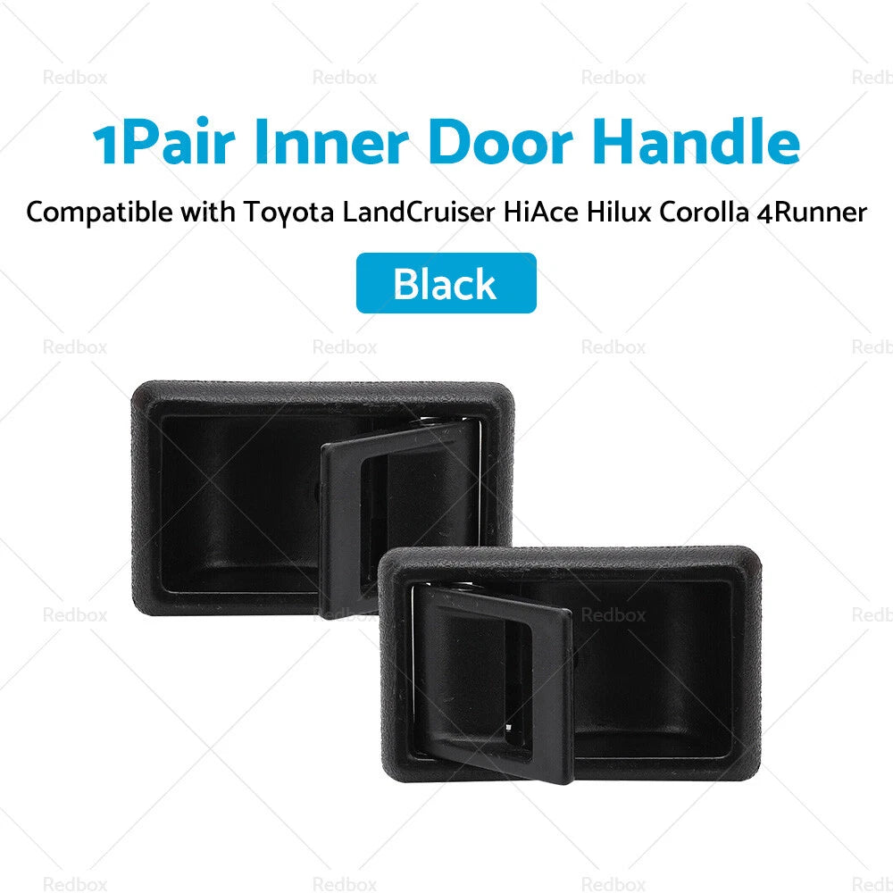 Inner Door Handle Black for Toyota Landcruiser 75-79