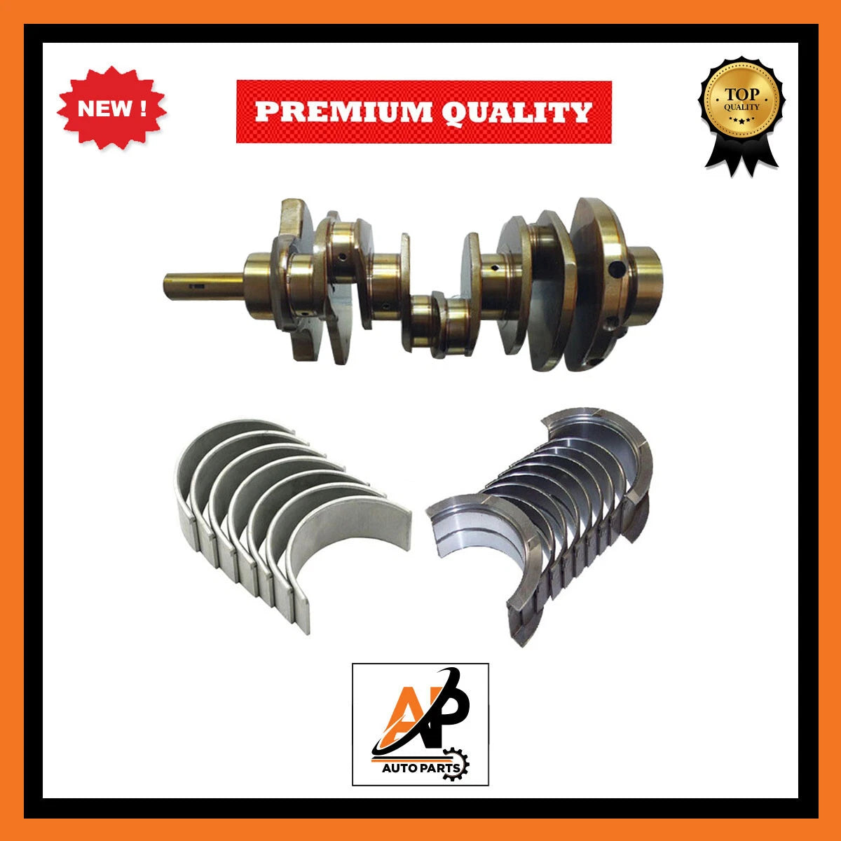 Engine Crankshaft Bearings Kit Main and Big End for Mercedes CLK CLS (2009–2015)