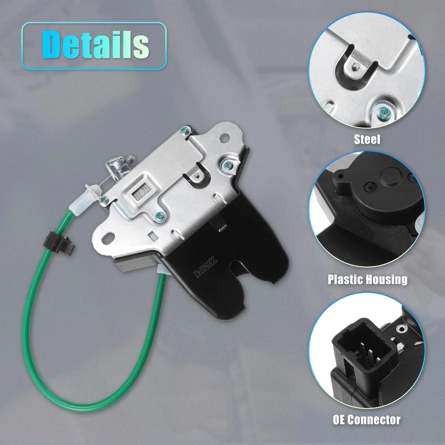 Rear Liftgate Door Lock Actuator Motor for Hyundai Azera (2012-2017)