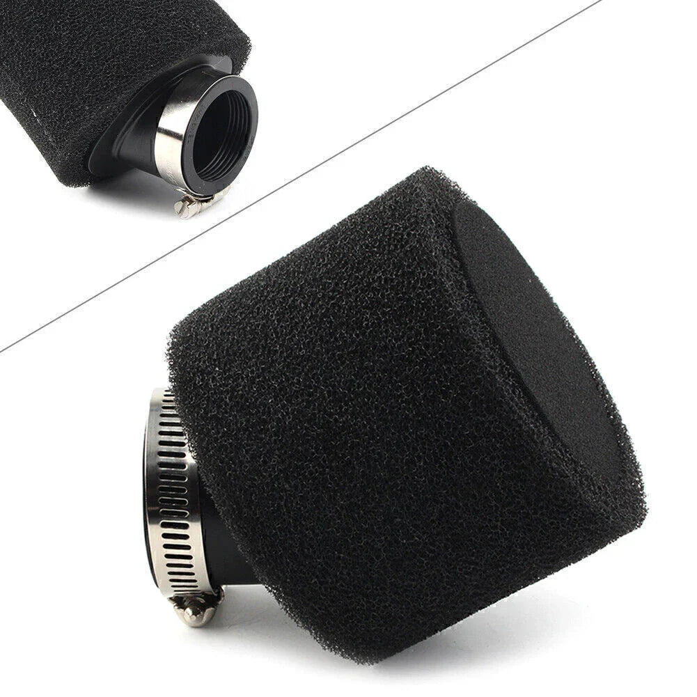 38mm Angled Foam Air Filter for 110cc 125cc CRF50 CRF70 Dirt Bike