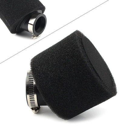 38mm Angled Foam Air Filter for 110cc 125cc CRF50 CRF70 Dirt Bike