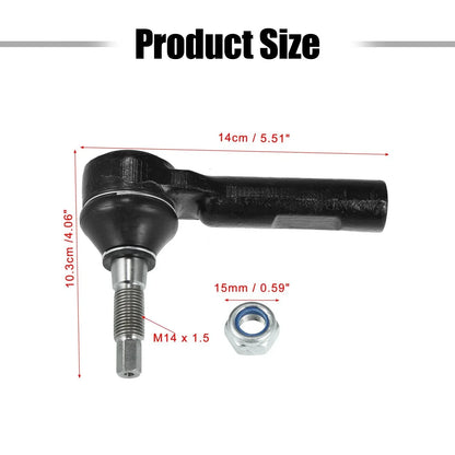 2 x Front Outer Tie Rods for Chrysler 300, Dodge Charger (2011-2019)