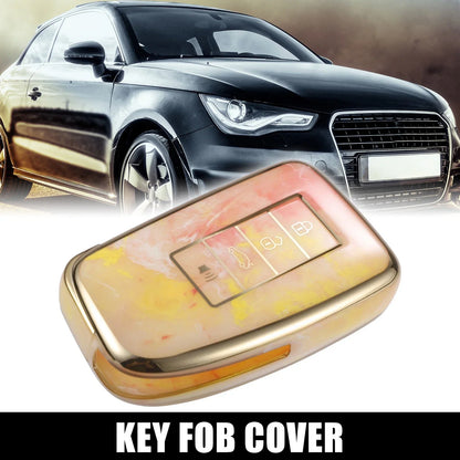 4 Button Remote Key Fob Cover Case Orange for Lexus ES350 RX GS LS (2007-2020)
