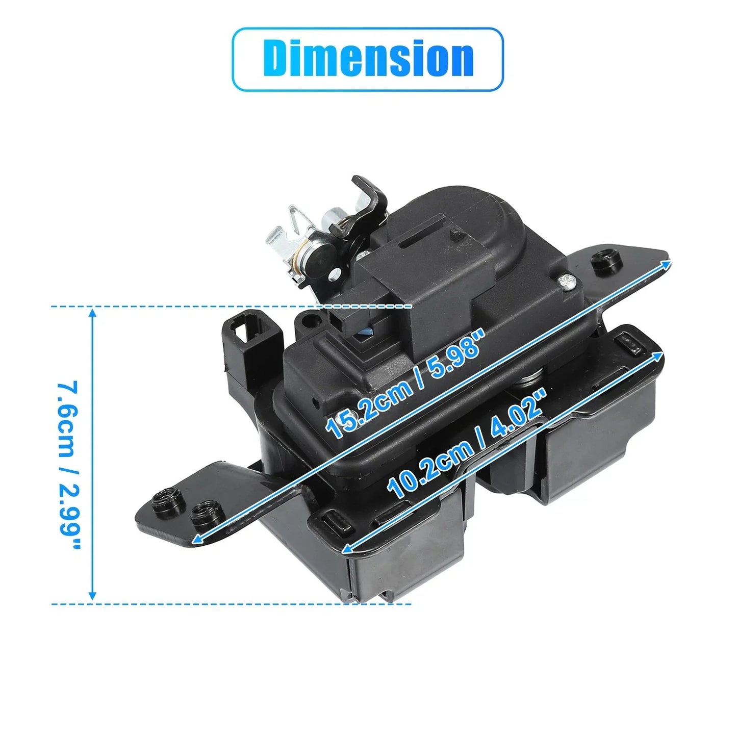Rear Trunk Tailgate Lid Lock Actuator for Dodge Durango (2004-2005)