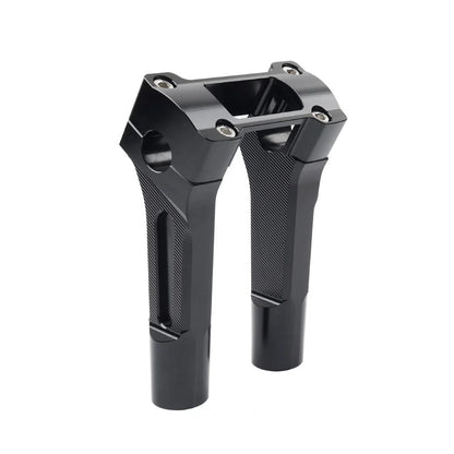 Black 6'' Pullback Handlebar Riser for Harley Dyna M8 Softail Street Bob (2018-2021)