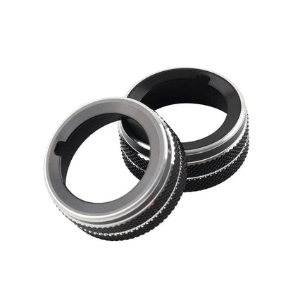 Blk Side Air Outlet Vent Knob Trim for Subaru BRZ, Toyota GR86 (2022-2023)