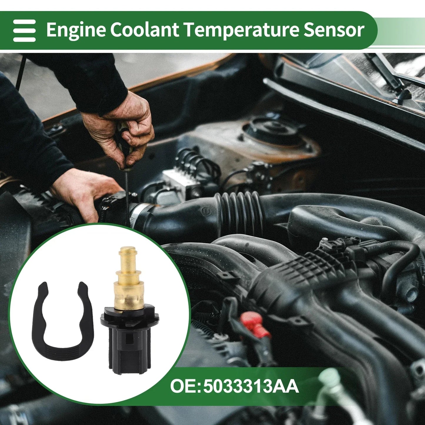 Engine Coolant Temperature Sensor for Dodge Journey (2015)