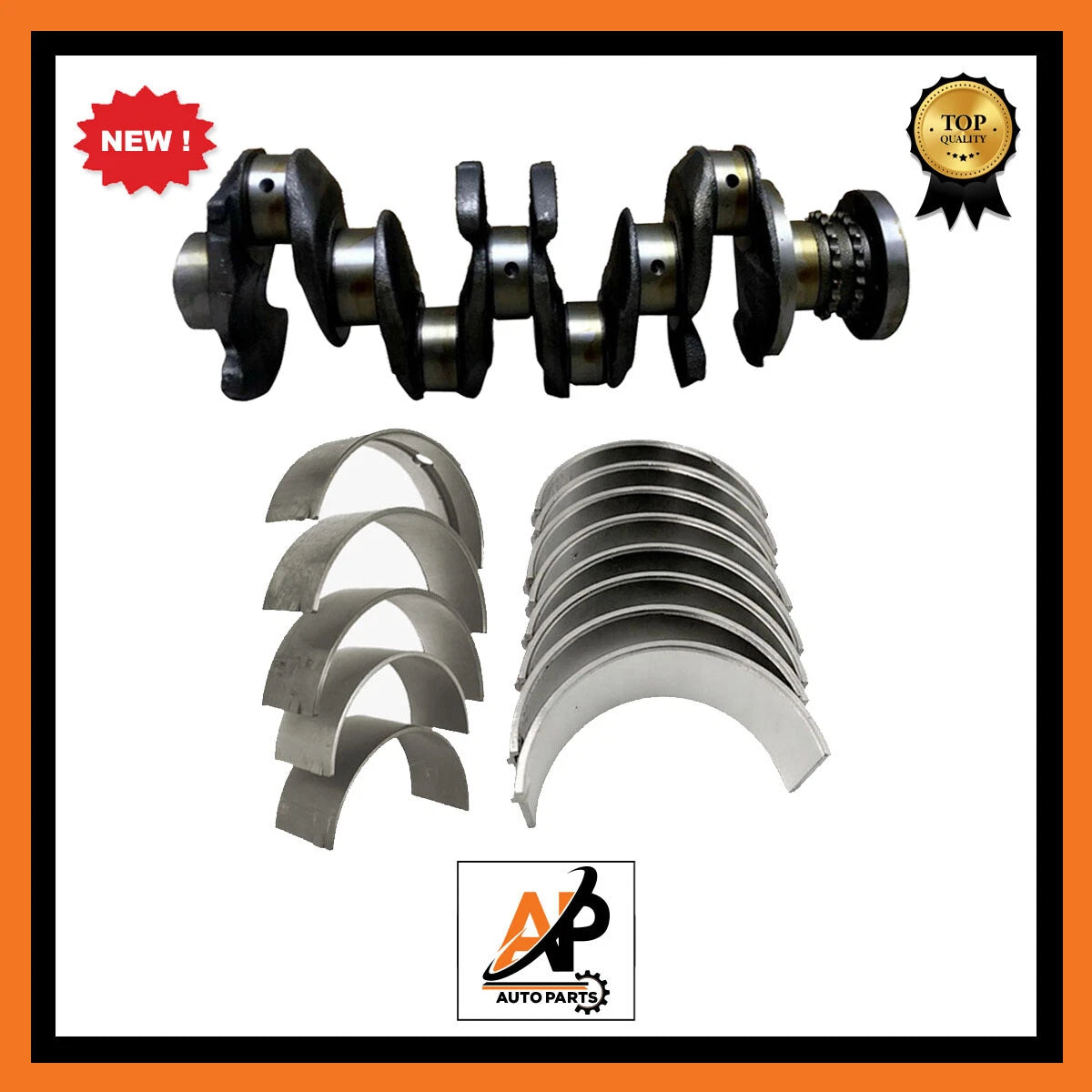 Crankshaft Main and Big End Bearings Set Replacement for BMW 2.0 N47 (2007–2015)