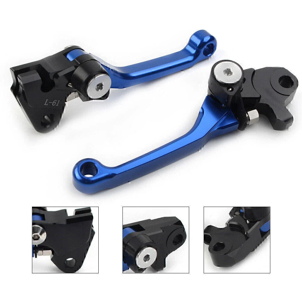 CNC Pivot Brake Clutch Levers for KAWASAKI KX250F KX450F (2004-2023)