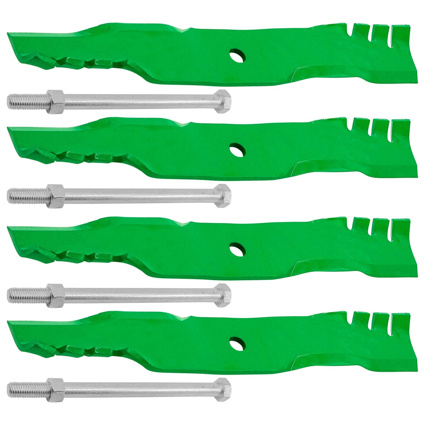 Caltric Toothed Deck Blade with Bolts for Scag (32 in) (2000–2007)