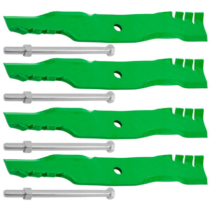 Caltric Toothed Deck Blade with Bolts for Scag (32 in) (2000–2007)
