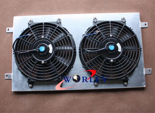 Aluminum Shroud for Chevy HQ HJ HX HZ 253 & 308 V8 with Thermo Fans