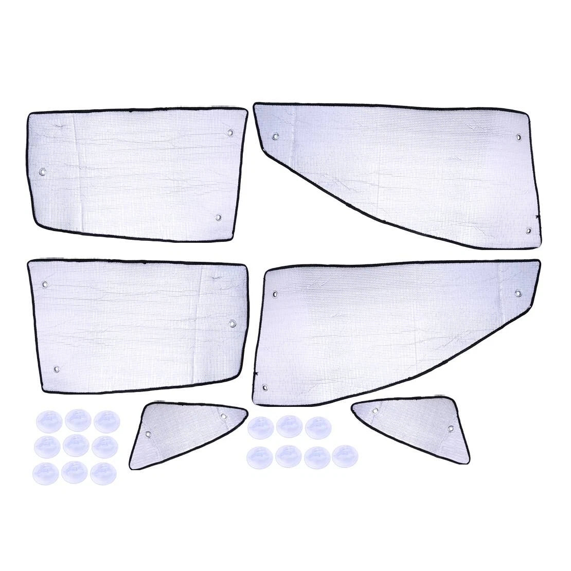 6pcs Side Window Sun Visor for Honda CR-V (2007-2011)