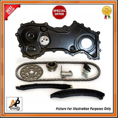 Engine Timing Chain Kit with Cover Replacement for Nissan Qashqai 2.0 (2007–2016)