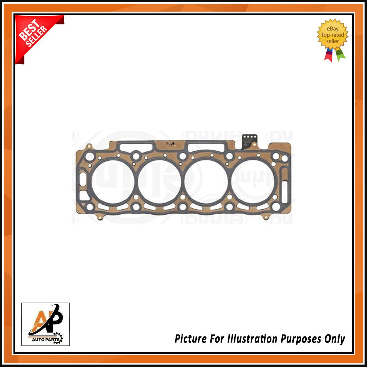 Head Gasket Replacement with 4 Holes for Citroen DW10 2.0 Diesel (1999–2010)