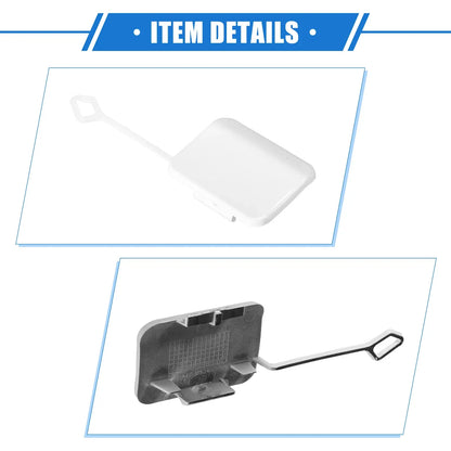 Rear Bumper Tow Hook Eye Hole Cap for Mercedes-Benz E550 Sedan (2010-2013)