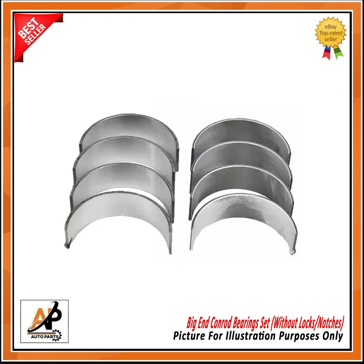 Big End Conrod Bearings Set OEM Standard for Peugeot Boxer 2.2 (2014–2022)