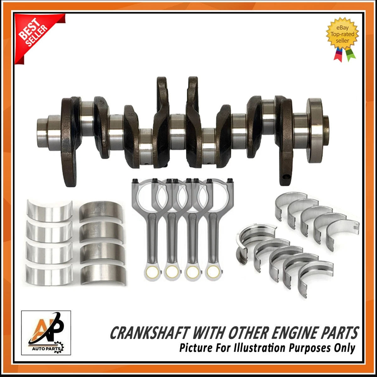 Crankshaft Kit for BMW F10 F34 with N20B20 2.0 Petrol (2011–2016)