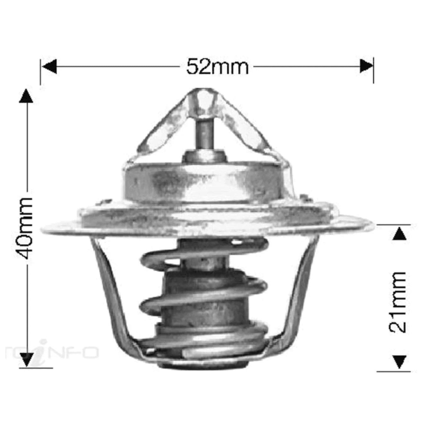 Thermostat for Toyota Cressida MX32 MX36 6cyl 2.6L 4M 1977~1981