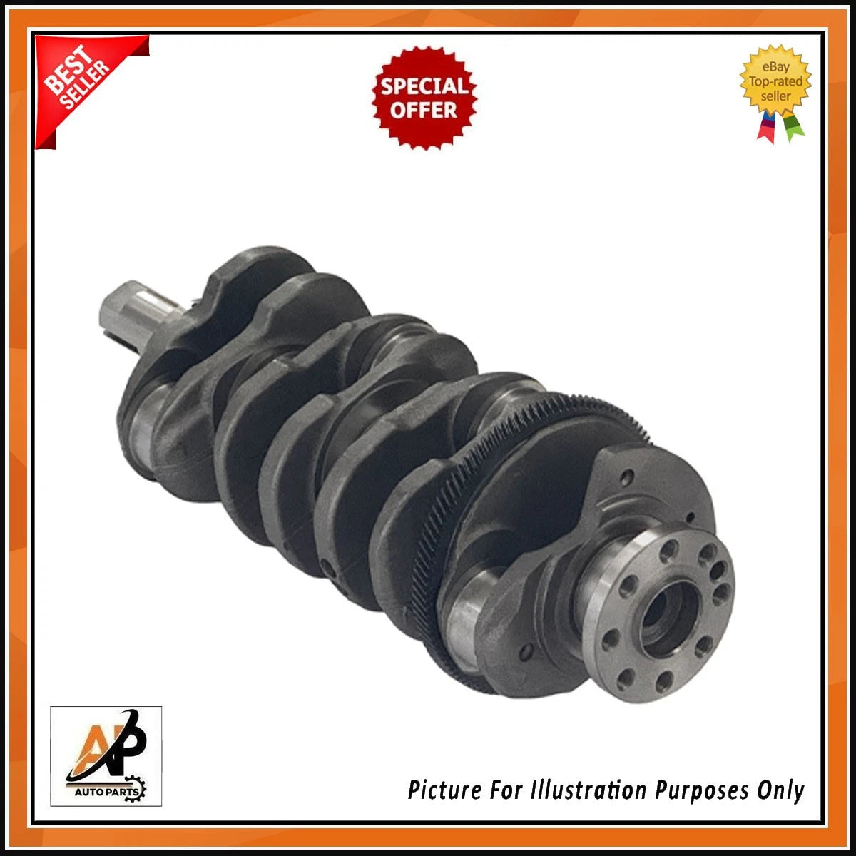 Crankshaft Replacement for Vauxhall Movano 2.3 DCI Diesel (2010–2020)