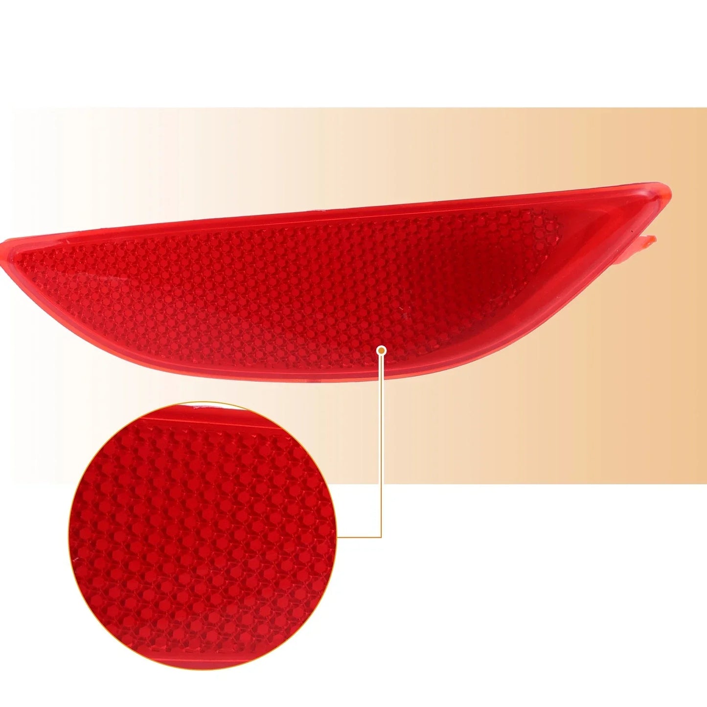 Rear Right Bumper Reflector Light Cover for Hyundai Accent (2010-2017)