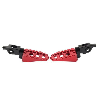 Red Front Foot Pegs for Honda CRF1000L Africa Twin (2016-2023)
