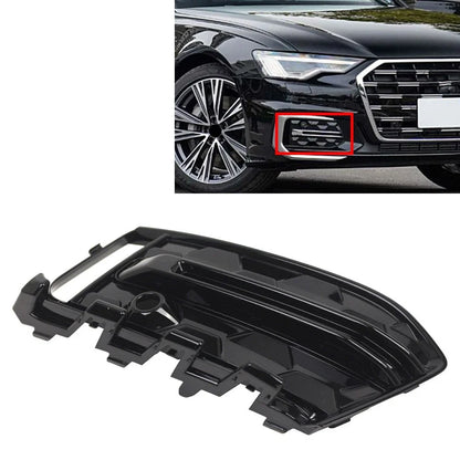 Left Front Fog Light Frame Cover Glossy Black for Audi A6 C8 S6 (2023-2025)