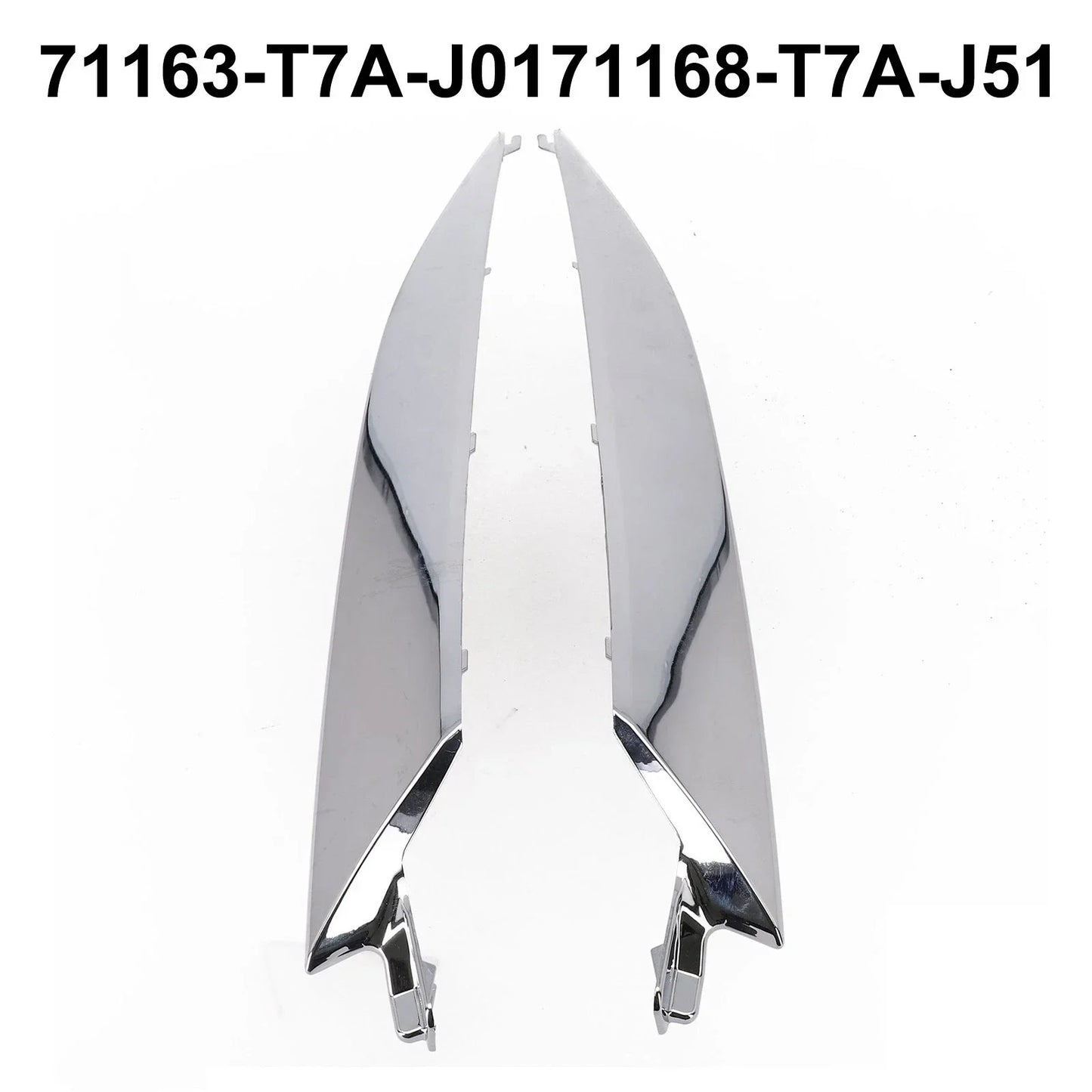 Chrome Grille & Headlight Trim for Honda HR-V (2019–2021)
