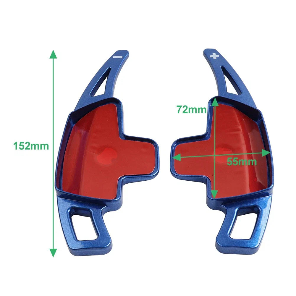 Gray Steering Wheel Shifter Paddle Extensions for Mercedes-Benz A/B/C/E/S/G-Class