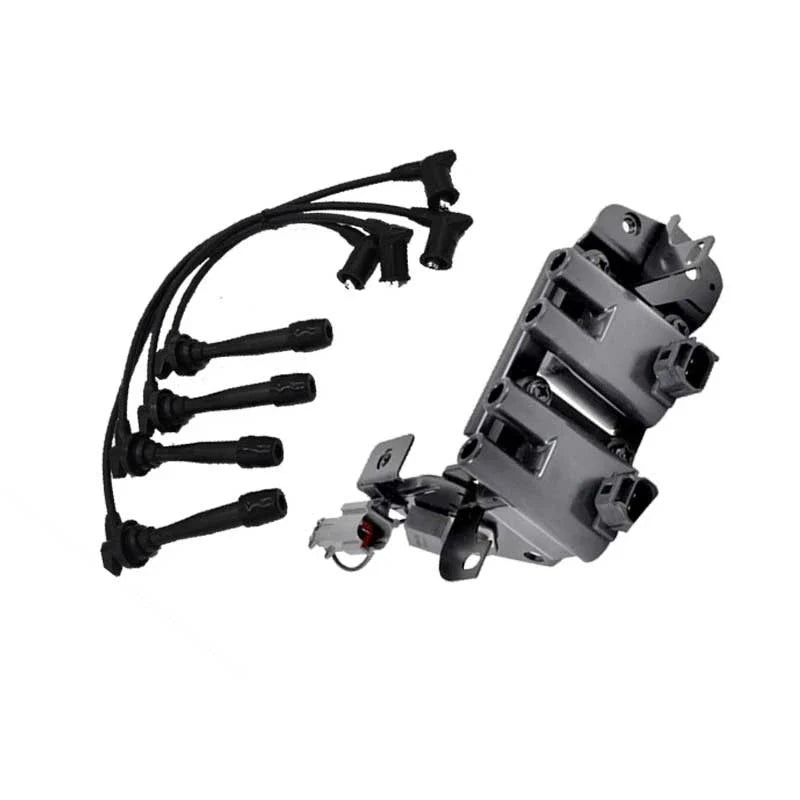 Ignition Coil Pack & Lead Kit for Hyundai Accent 1.5L 1.6L (2003-2006)