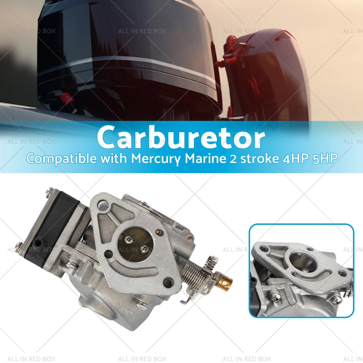 Carburetor for Mercury Marine 2-Stroke 4HP 5HP