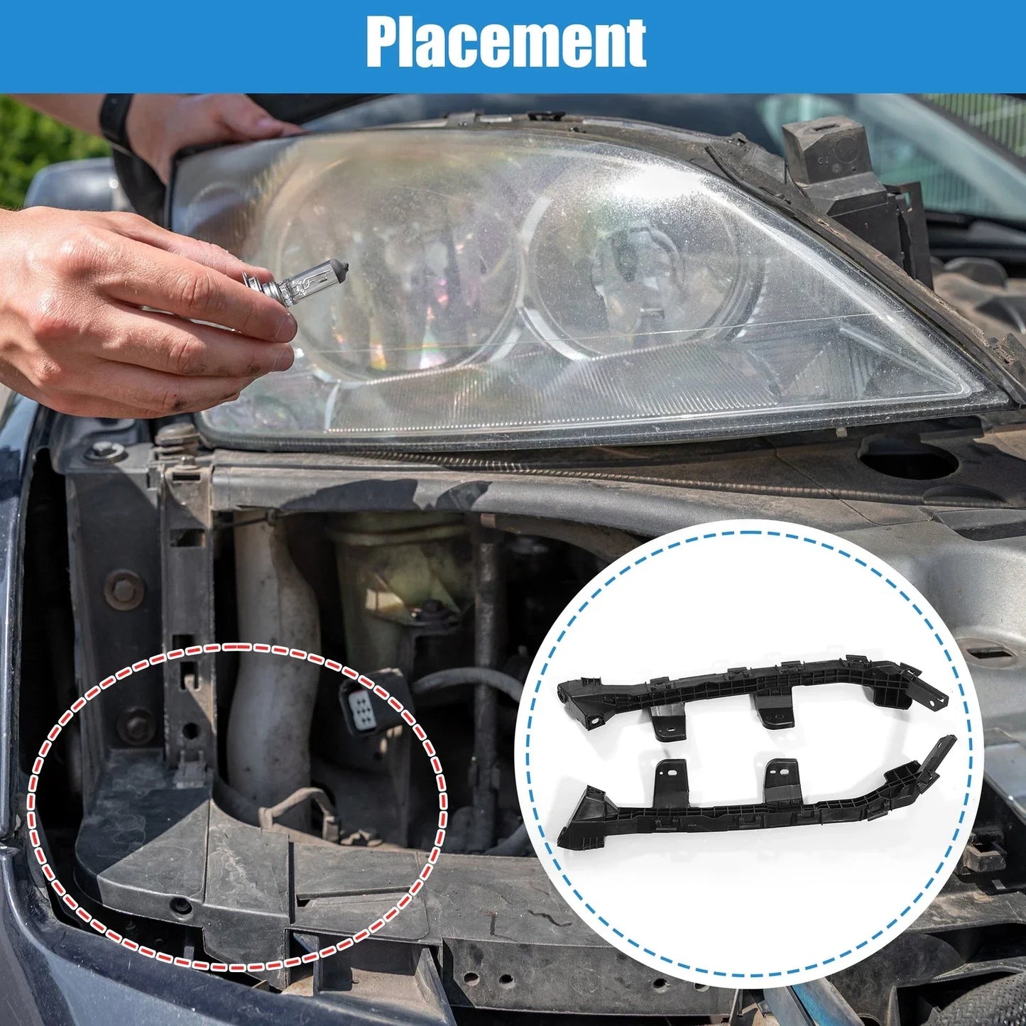 Headlight Support Bracket for Honda Civic (2022)