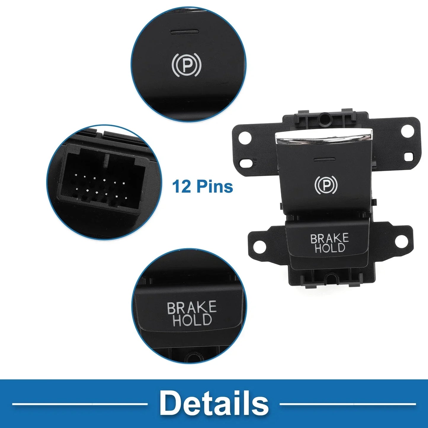 Brake Button Parking Switch for Honda Avancier (2019-2020)