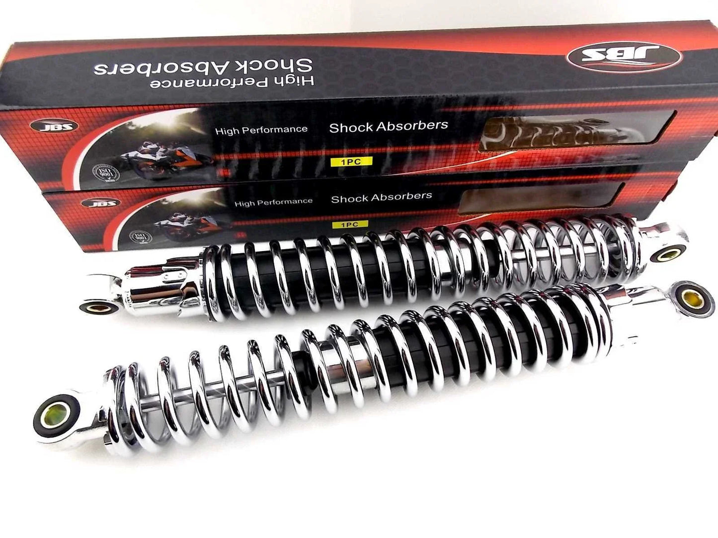 400mm Chrome Rear Shock Absorbers for Suzuki PE400